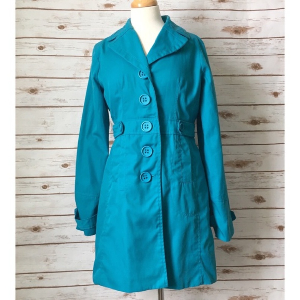 Costa Blanca teal coat